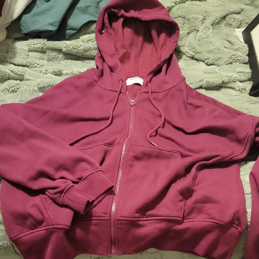 Old Navy Maroon Classic Hoodie